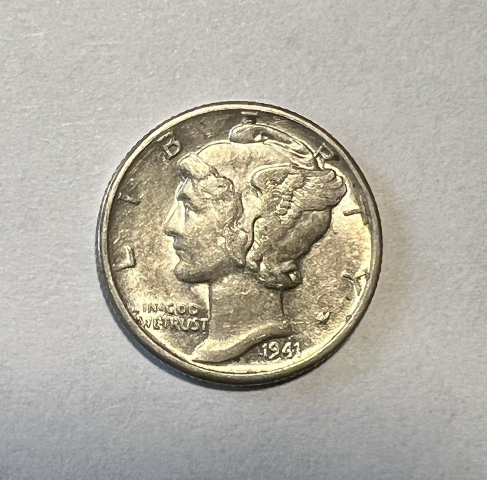 1941 D Mercury Dime 90% silver 🔥
