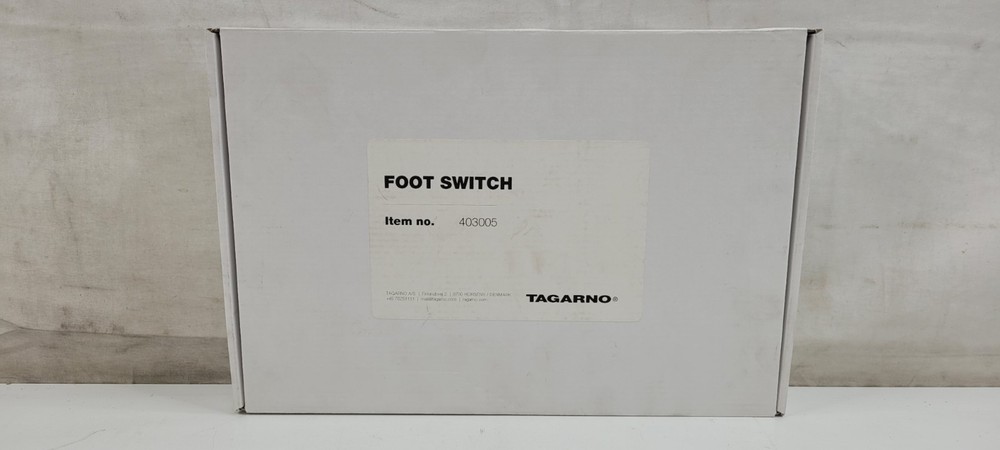 Tagarno Control Foot Switch for Digital Microscopes 403005 NEW