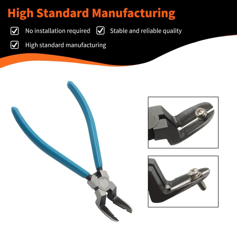 Aspaton Mutipurpose Diagonal Cutting Pliers, Wire Flush Cutters Chrome