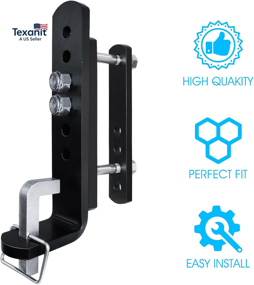 2PCS Trailer Sway Control Bracket Replacement for Equalizer Hitch-Weight Distrib