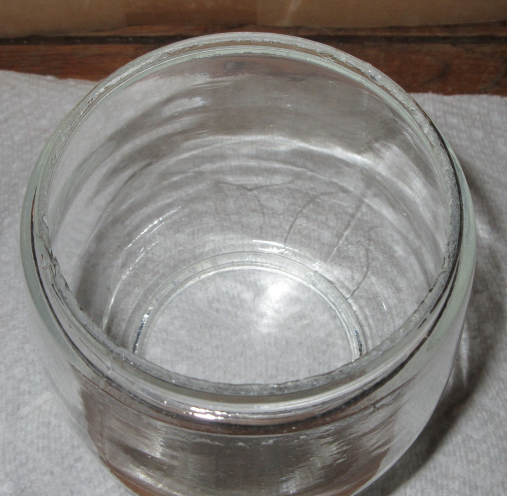 Lantern Clear Glass Replacement Globe 4" High Dietz