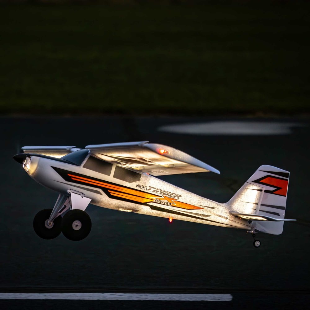 E-flite Night Timber X Evolution 1.2m BNF-Basic with AS3X and SAFE Select