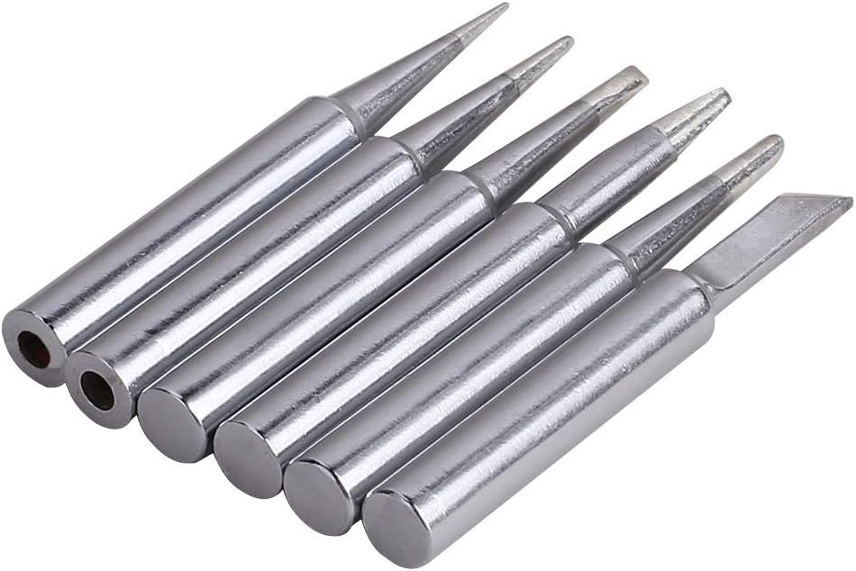 6PCS Versatile Soldering Tips for Weller ST Series