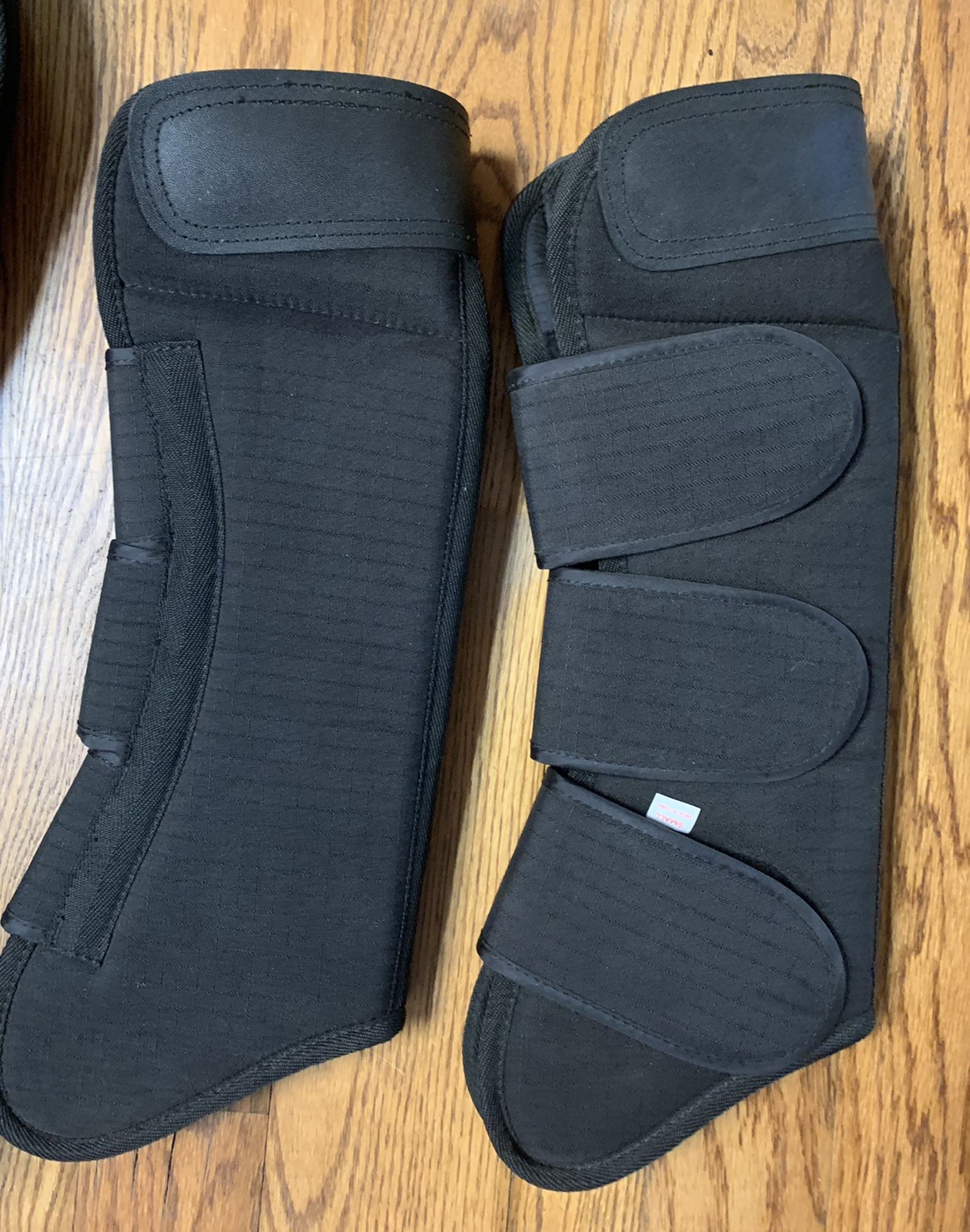 Weaver Horse Shipping Boots Ripstop Nylon Black Size Small 14-15 Hands Set Of 4