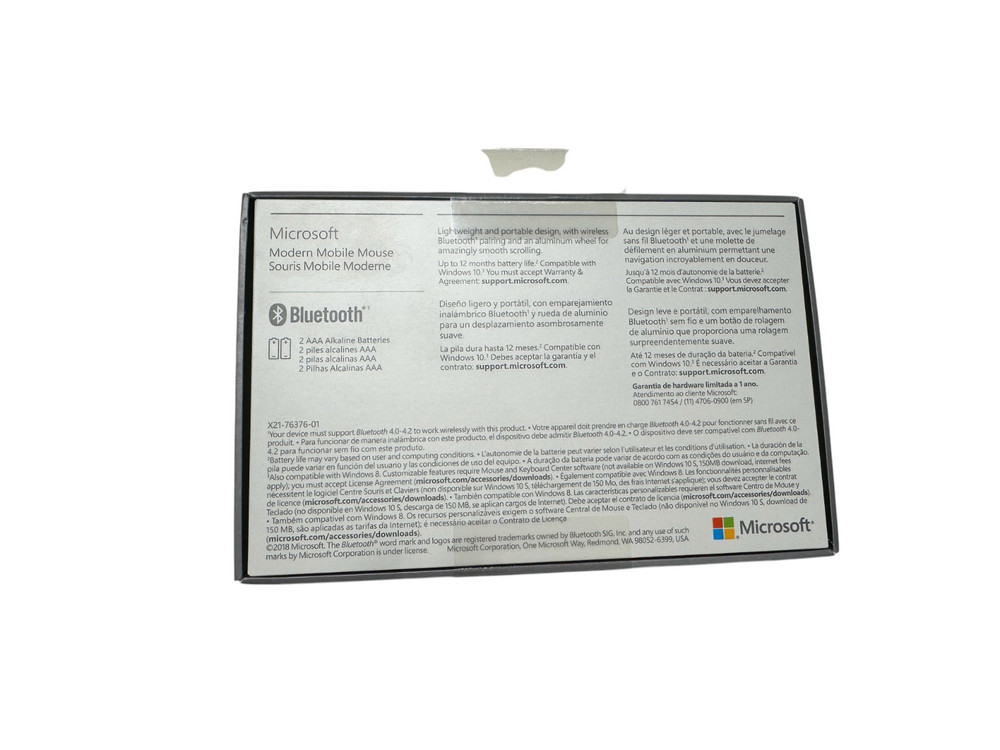 Microsoft Modern Mobile Mouse Black - NEW