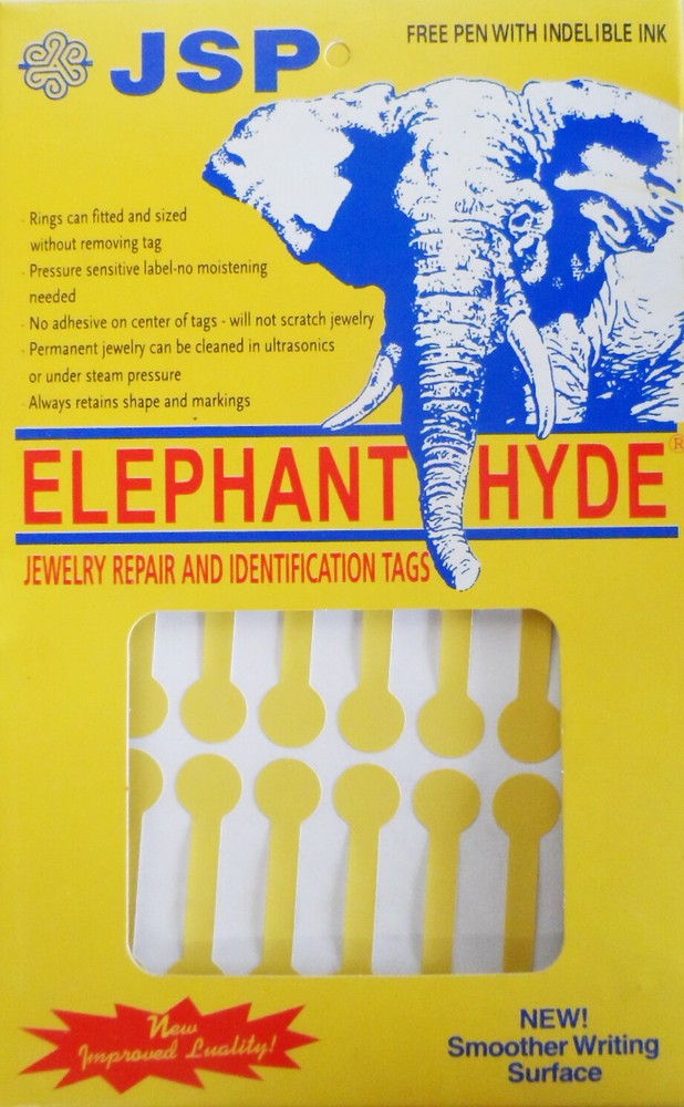 GOLD LONG ELEPHANT TAGS500