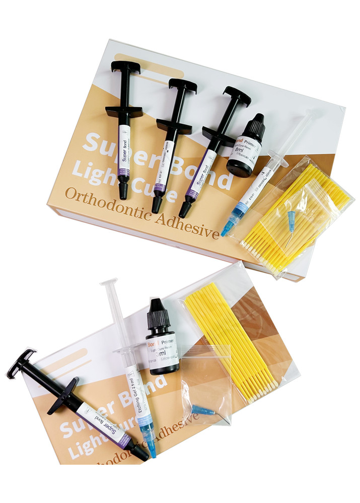 Dental Orthodontic Composite Resin Direct Paste Adhesive Bond Self Light Curing