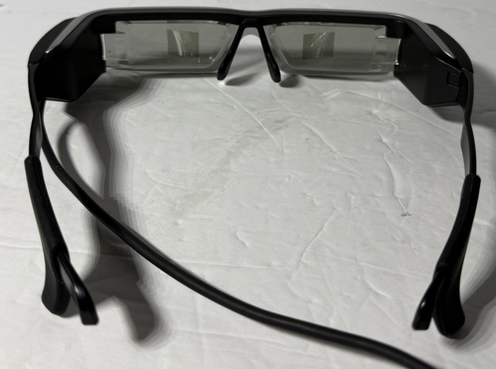 Epson Moverio BT-200 Smart Glasses AR Headset Augmented Reality w/ Box *TESTED*