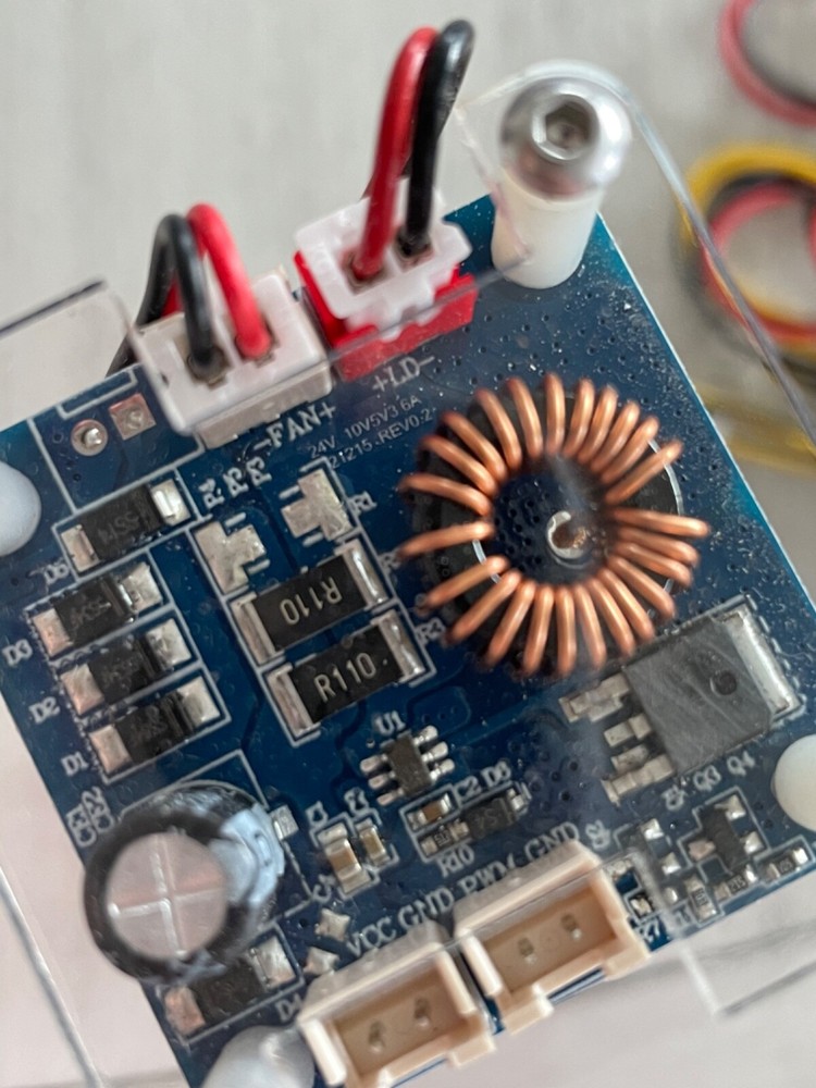 Laser Tree 10W output laser head module LT-80W-3D for 24V input laser engravers