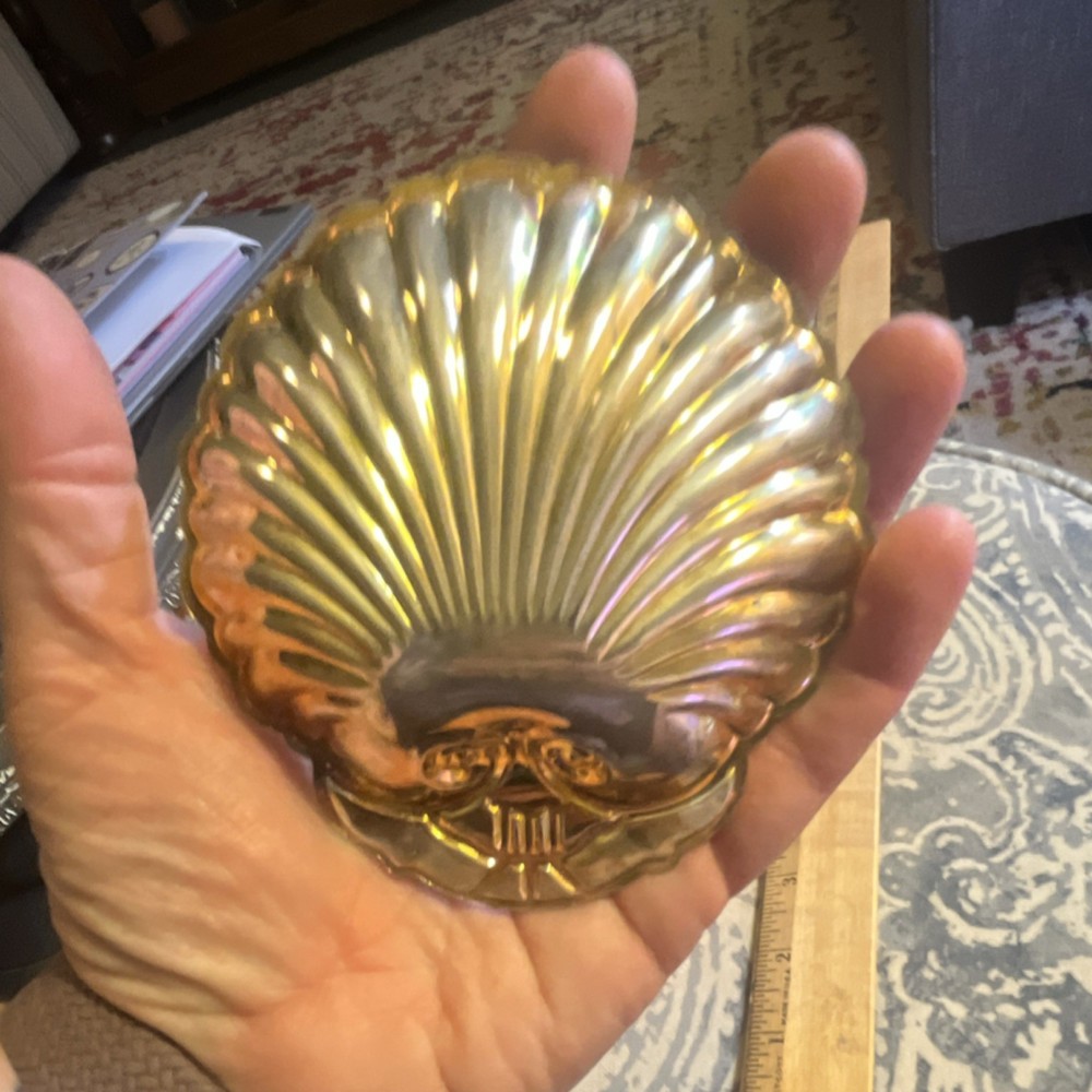 Old Hampshire Silversmiths Silver Plate Shell Tray Set, 2-Piece