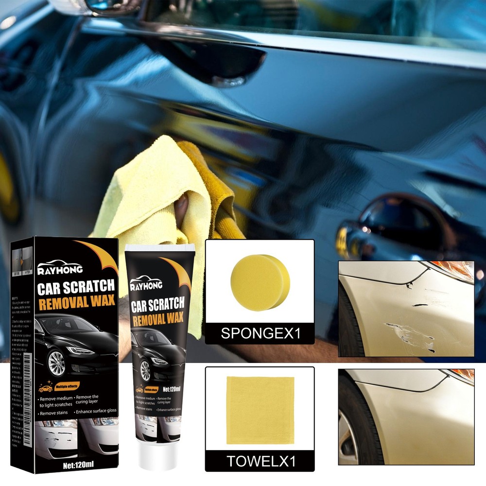 Car Scratch Repair Paste - Car Scratch Remover for Vehicles - Car Paint Scratch