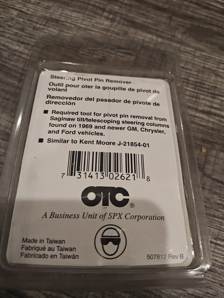 OTC 7889 Remover, Steering Pin Pivot New
