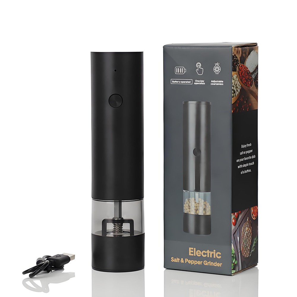 Pepper Grinder,Pepper Mill Grinder,Adjustable Coarseness,Efficient And Conven...