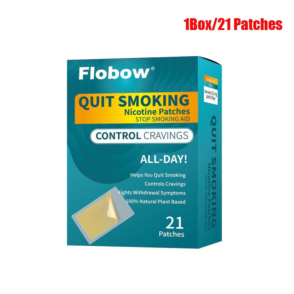 Step 1 Quit Smoking Patches 21mg, Nicotine Patch Stop Smoking Aid, 21-210 Count