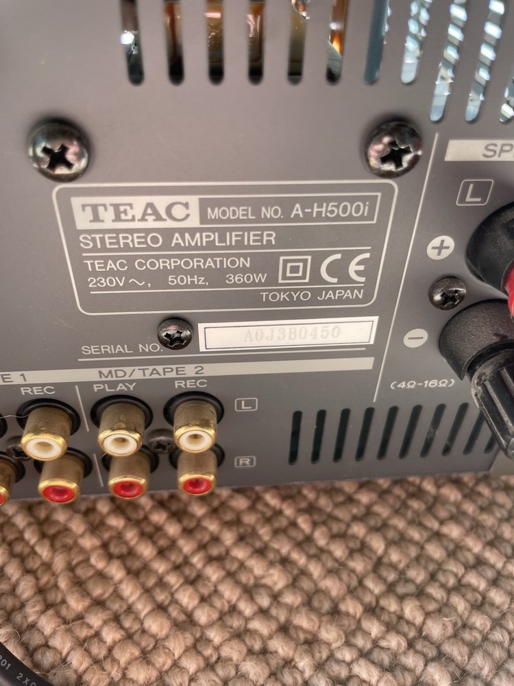 TEAC A-H500i Integrated Amplifier Fully Functional Excellent Condition