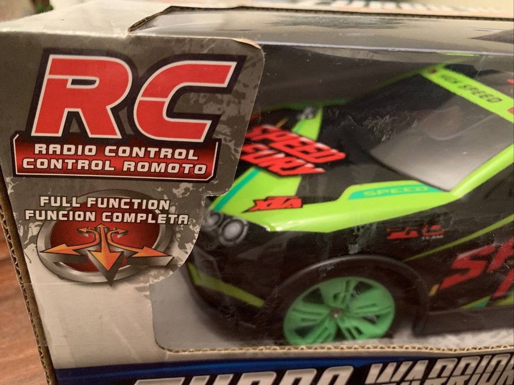 Turbo Warriors Full Function Radio Control Race Car NWT