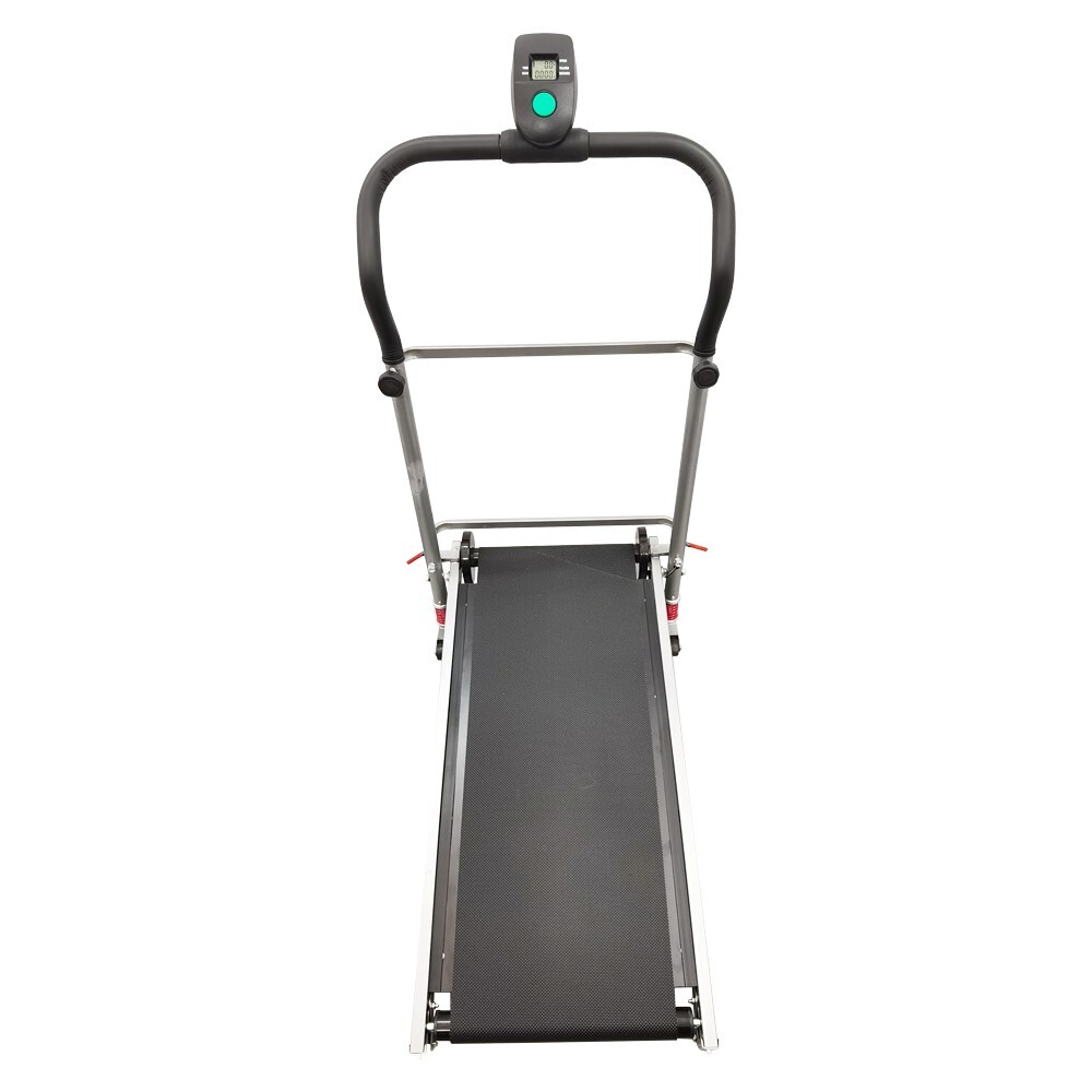Foldable Mechanical Treadmill Walking Exercise Machine for Home Max Load 242.5LB