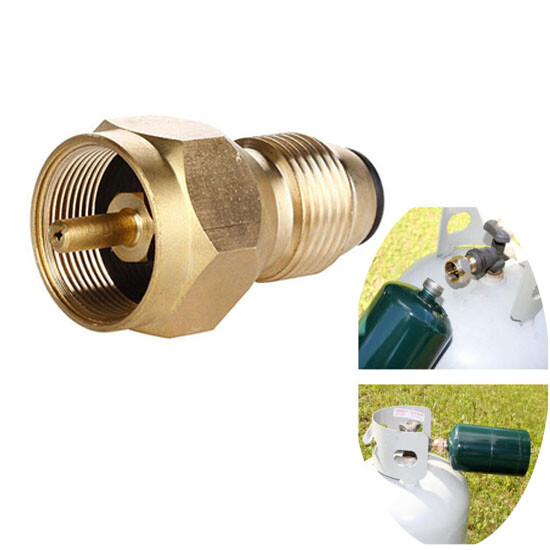 Propane Refill Adapter Lp Gas Cylinder Tank 1LB Coupler Heater Camping Cooking