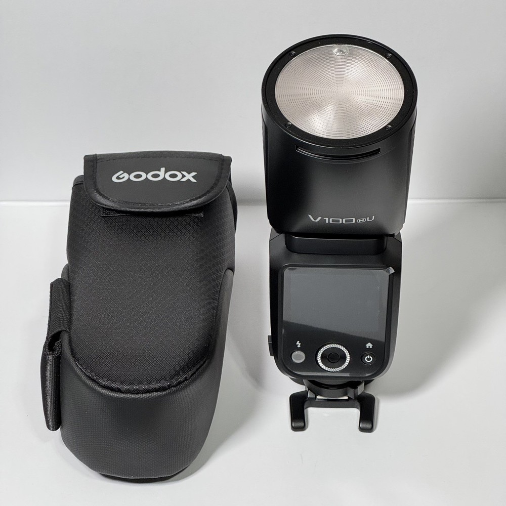 GODOX V100N U Flash - Magnetic ring - Ships UPS Ground