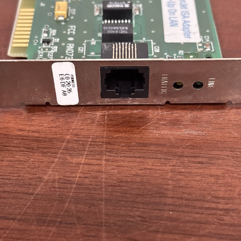 IBM EtherJet ISA Adapter Wake-Up On LAN