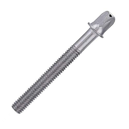 6 PCS 60mm Drum Tight Screw Tension Rods Percussion Replacement Accessory