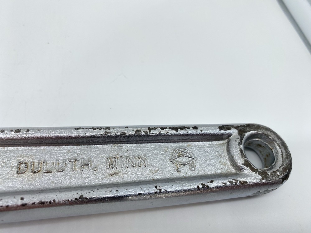 18" Diamalloy Diamond Tool Horseshoe Co Adjustable Wrench