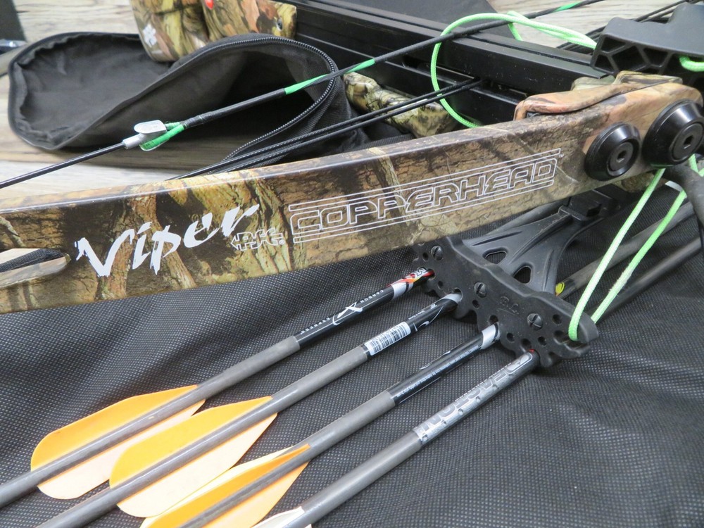 PSE Viper Copperhead Crossbow with Scope & Soft Case