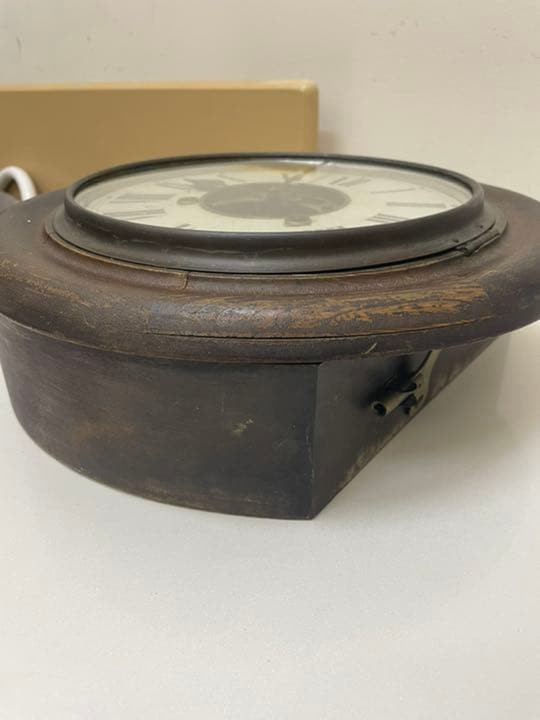 Rare Very Old Antique Ship Clock Working Item