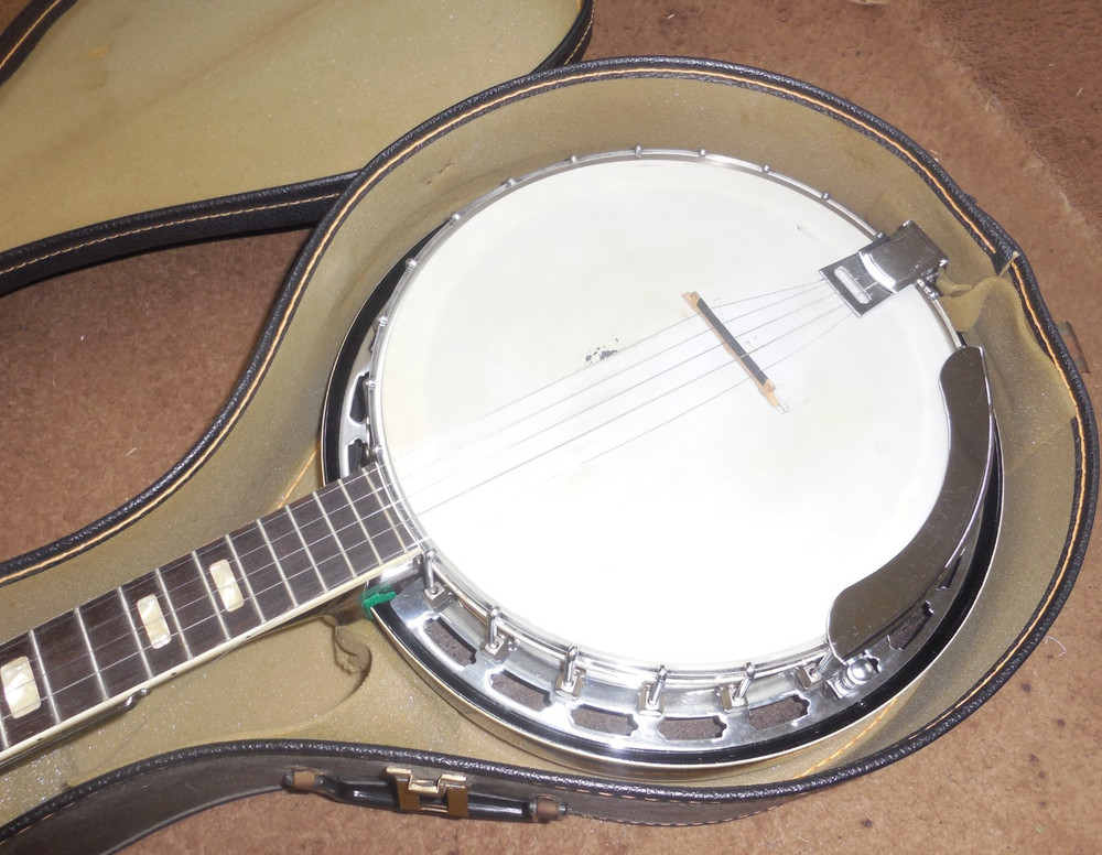 Aida 5-String Banjo in Case