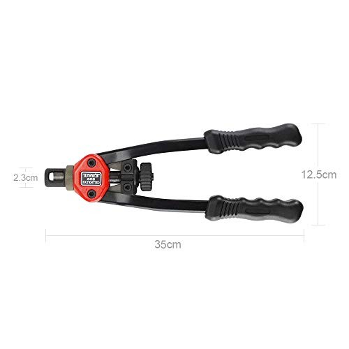 Rivet Nut Tool, Hand Rivet Nut Setter Kit with 7pcs Interchangeable Mandrel M3