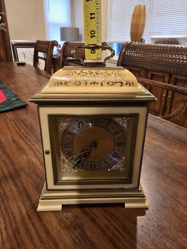 Vintage style mantel clock.