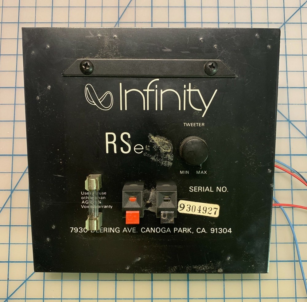 INFINITY RSe 2-WAY CROSSOVER