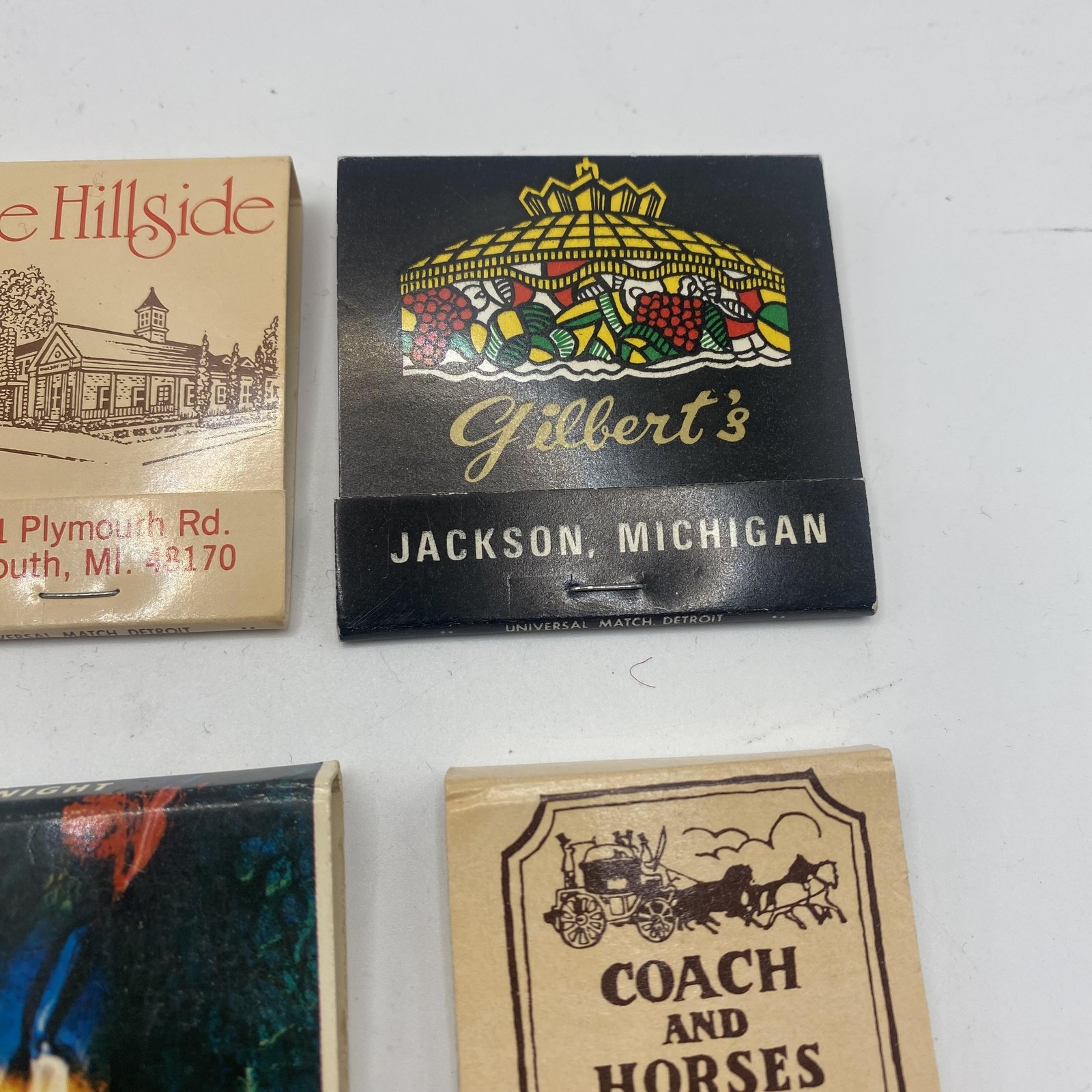 Vintage Assorted Restaurant Advertising Matchbooks Lot 12 Hawaii Michigan Golf