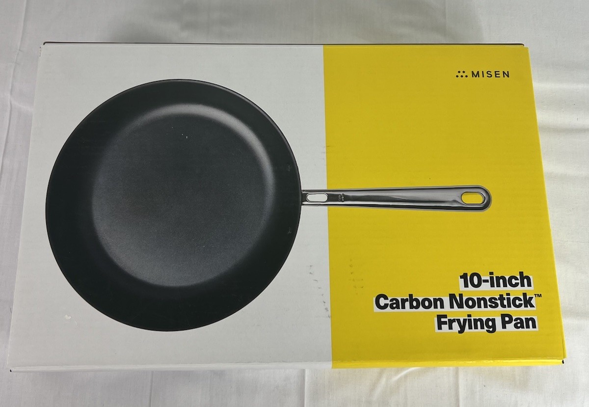 Misen Carbon Nonstick 10 inch Frying Pan Nitrided Tri-Ply Carbon Steel BRAND NEW