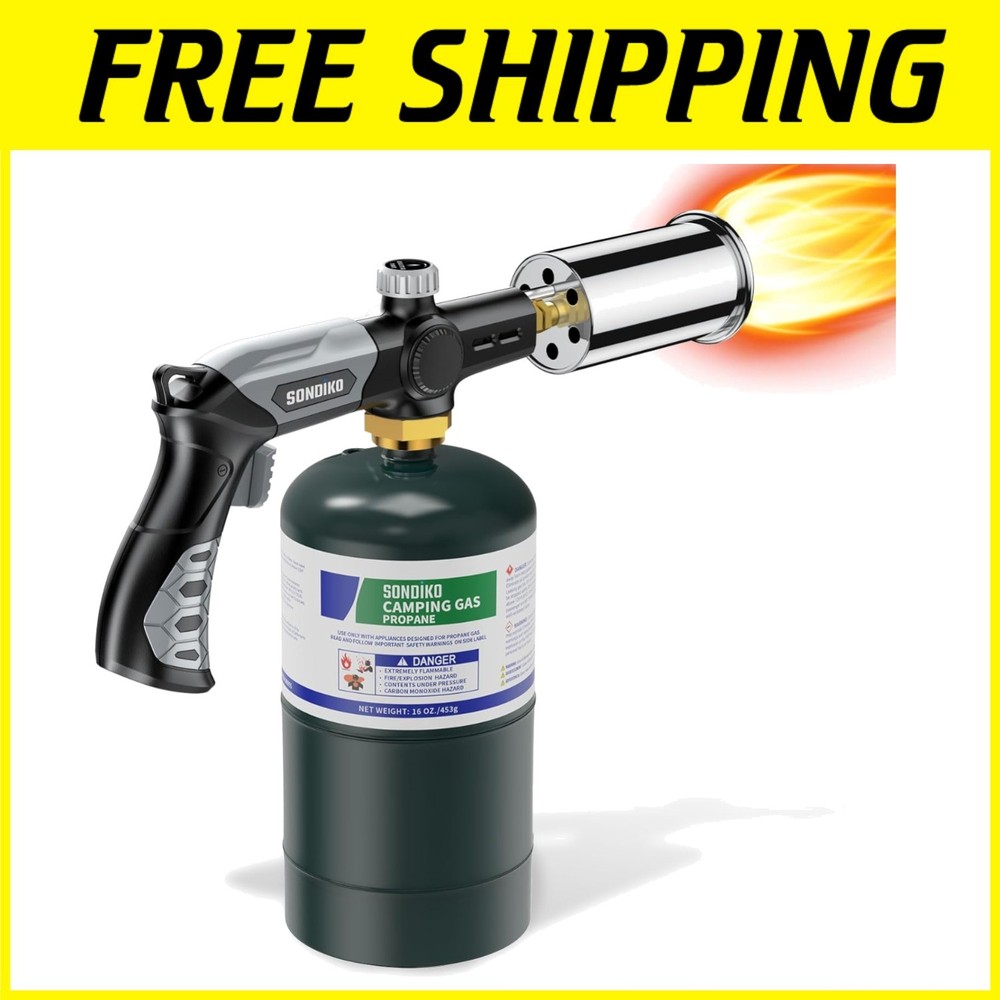 Powerful Propane Torch for Grilling & Cooking