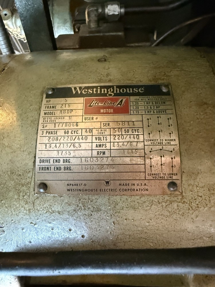 Denison Multipress Hydraulic 4 Ton Rotary Table