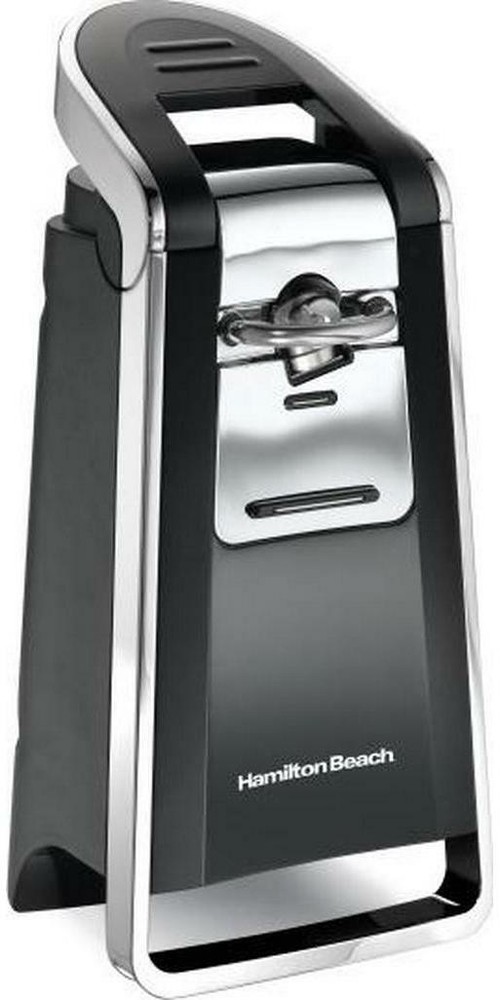 Electric Can Opener Easy-touch Opening Automatic Smooth Edge Touch Kitchen Black