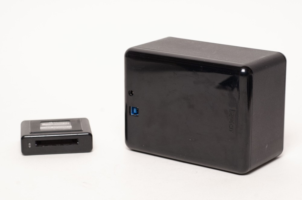 Exc Lexar Prof Workflow HR1 Hub USB 3.0 with CFR1 compact flash reader tested