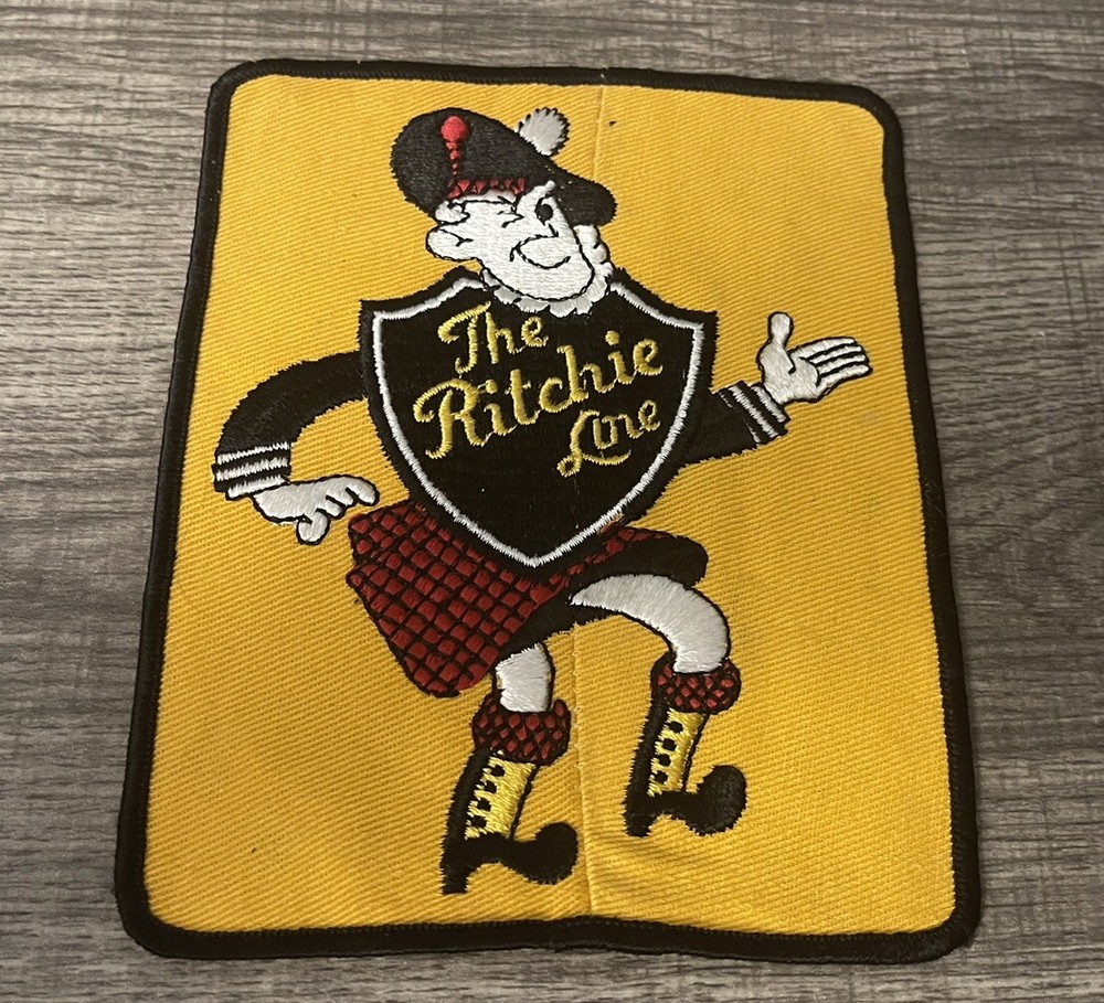 Vintage The Ritchie Lore Scottish Patch Bsp021
