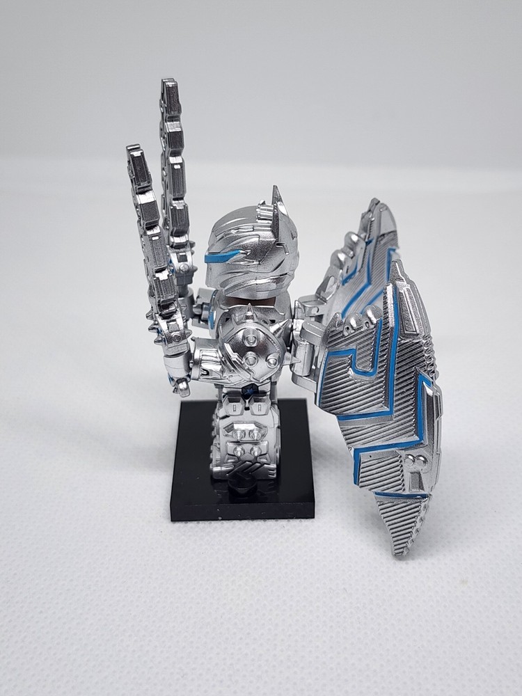 Batman Silver Hellbat Suit Custom Lego Minifigure