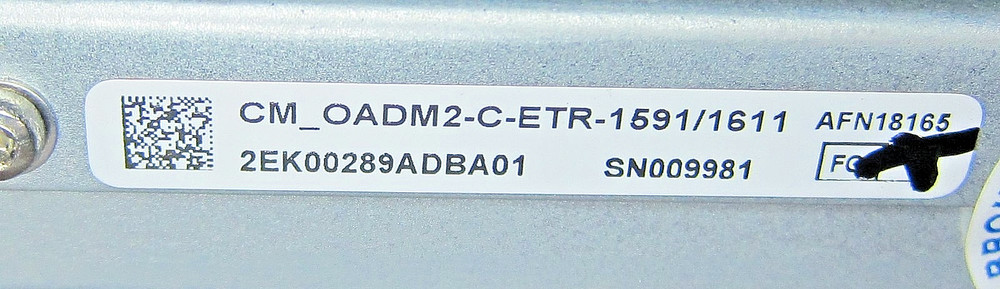 Genuine Ekinops CM_OADM2 OADM Cassette Module CM_OADM2-C-ETR-1591/1611