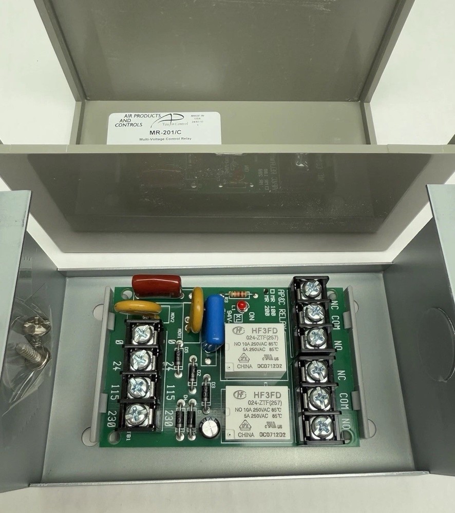 2088-9010 Multi Voltage Control Relay, MR-201/C Model