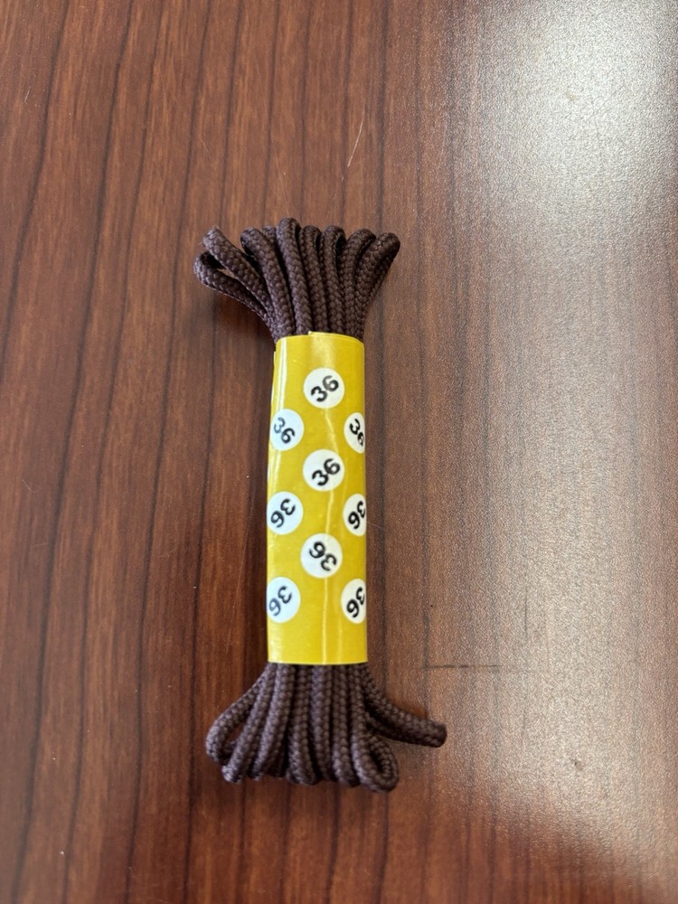 Shoe Laces Strings 36” Round Brown