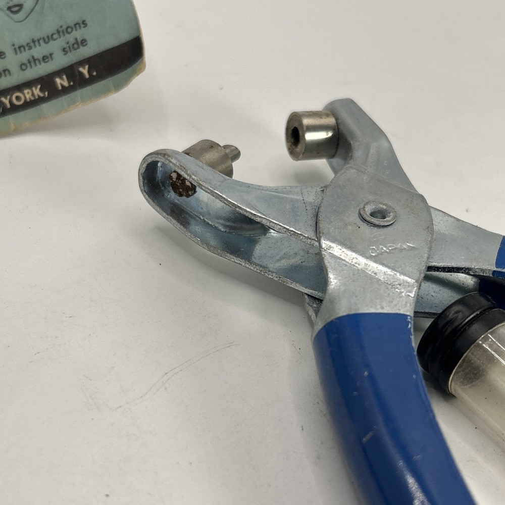 Vintage Eyelet Attaching Tools And Eyelets