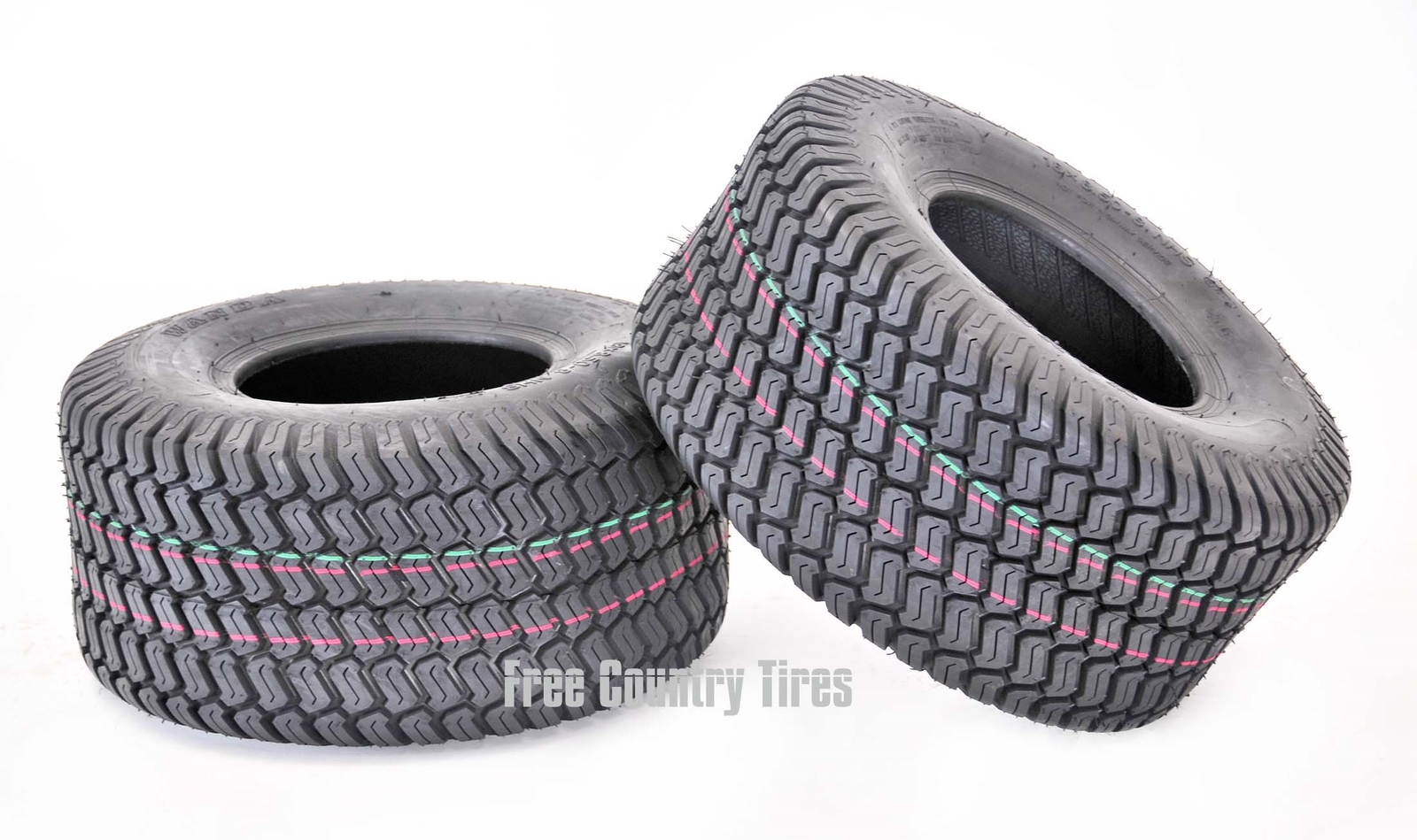 Set of 2 New 18x8.5-8 18x8.5x8 Lawn Mower Tractor Cart Turf Tires /4PR