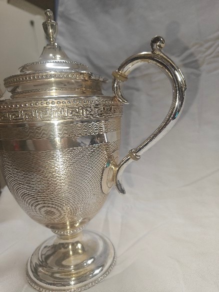 Meriden Britannia 1790 Series 1800s Silver-plated Tea Coffee Server Pot Antique