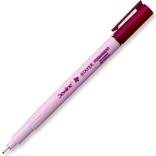 Stayer Sewline Permanent black marking pen