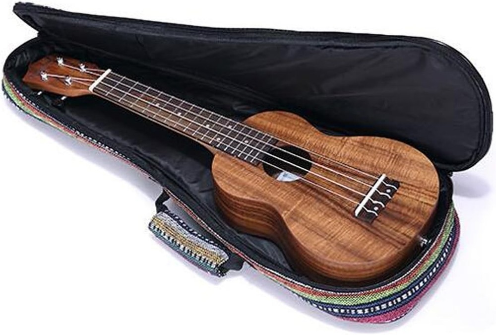 Concert Ukulele Soft Case, Shoulder Strap & Accessory Pocket=