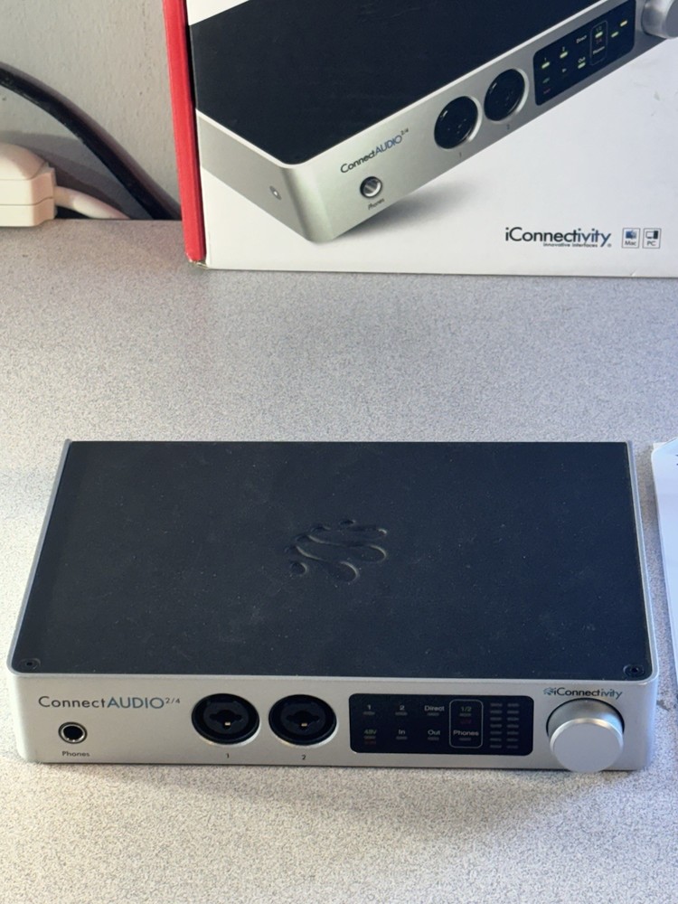 iConnectivity iConnectAUDIO2/4 Audio Interface MIDI