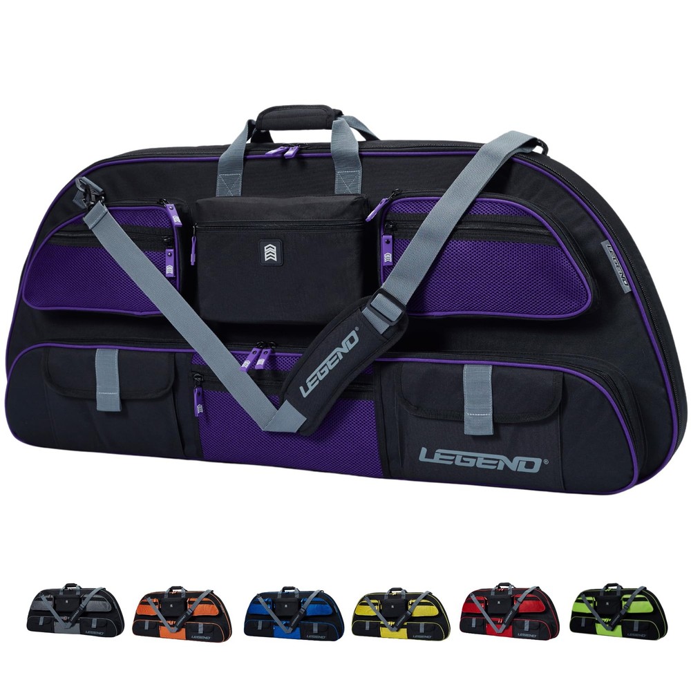 Apollo Soft Bow Case for Compound Bow - Compound Bow Case with Multiple Stora...